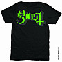 Ghost tričko, Green/Grey Keyline Logo, pánske
