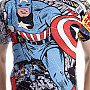 Captain America tričko, Comic Allover, pánske