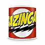 Big Bang Theory keramický hrnček 250ml, Bazinga Super Logo