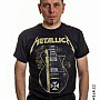 Metallica tričko, Hetfield Iron Cross, pánske