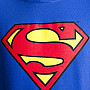 Superman mikina, Shield Hoodie Blue, pánska