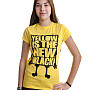 SpongeBob Squarepants tričko, Yellow Is The New Black Girly, dámske