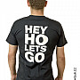 Ramones tričko, Hey Ho Front & Back, pánske