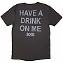 AC/DC tričko, Have A Drink On Me BP Grey, pánske