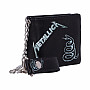 Metallica peňaženka 11 x 9 x 2 cm s řetízkem/ 220 g, Black Album