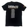 Baroness tričko, Gold & Grey Date Back BP Black, pánske