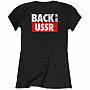 The Beatles tričko, Back In The USSR BP Black, dámske