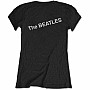 The Beatles tričko, White Album Faces Girly BP Black, dámske
