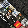 The Beatles tričko, Albums on Apple Hi-Build Black, pánske