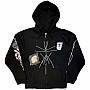 Bring Me The Horizon mikina, Nailed Symbol Zipped BP Black, pánska