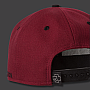 Rammstein šiltovka Snapback, Bordeaux Red & Black, unisex one size