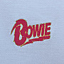 David Bowie tričko, Flash logo Polo White, pánske