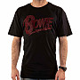 David Bowie tričko, Logo Embellished Black, pánske