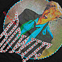 David Bowie tričko, Vintage '83 Embellished Black, pánske