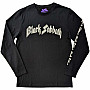 Black Sabbath tričko dlhý rukáv, The End Mushroom Cloud BP Black, pánske