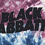 Black Sabbath tričko, Wavy Logo Dye Wash Eco Blue & Red, pánske