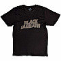 Black Sabbath tričko, Wavy Logo Hi-Build Black, pánske