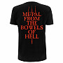 Cradle Of Filth tričko, Bowels Of Hell (Dani Existence) BP Black, pánske