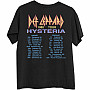 Def Leppard tričko, Hysteria '88 BP Black, pánske