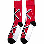 Dead Kennedys ponožky, Logo Red, unisex - velikost 7 až 11 (40 až 45)