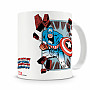 Captain America keramický hrnček 250ml, Comic Strip