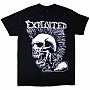 The Exploited tričko, Mohican Skull BP Black, pánske