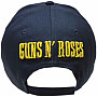 Guns N Roses šiltovka, Circle Logo Navy Blue, unisex