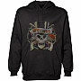 Guns N Roses mikina, Distressed Skull, pánska