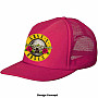 Guns N Roses šiltovka, Classic Logo Mesh Pink, unisex