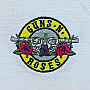 Guns N' Roses tričko, Classic Logo Polo White, pánske