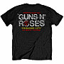 Guns N Roses tričko, Rose Circle Paradise City BP Black, pánske