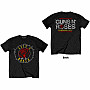 Guns N Roses tričko, Rose Circle Paradise City BP Black, pánske