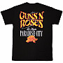 Guns N Roses tričko, Paradise City BP Black, pánske