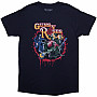 Guns N Roses tričko, Was Here BP Navy Blue, pánske