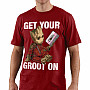 Strážci Galaxie tričko, Get Your Groot On TR, pánske