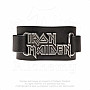 Iron Maiden kožený náramok, Logo