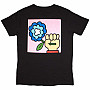 Idles tričko, Cartoon Flower BP Black, pánske
