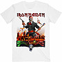Iron Maiden tričko, LOTB Live In Mexico City BP White, pánske