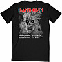 Iron Maiden tričko, First Album Track list V.3. BP Black, pánske