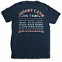 Johnny Cash tričko, All Star Tour Navy BP, pánske