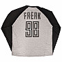 Korn tričko dlhý rukáv, Freak '98 BP Black & Grey, pánske
