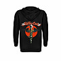 Motley Crue mikina, Dr. Feelgood Logo Zipped BP Black, pánska