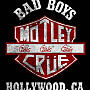 Motley Crue tričko, Bad Boys Shield Black, pánske