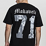 Tupac tričko, Makaveli 71 Black, pánske