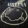 Nirvana tričko, Black Happy Face Hi-Build Black, pánske