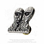 Pink Floyd kovový odznak 42x35x22 mm, Division Bell Heads