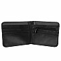 Behemoth peňaženka PU 11 x 10 x 1 cm, Opvs Contra Natvram Black