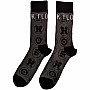 Pink Floyd ponožky, Later Years Charcoal Grey, unisex - velikost 7 až 11 (41 až 45)