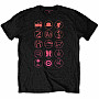 Pink Floyd tričko, Symbols BP Black, pánske