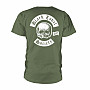 Black Label Society tričko, Skull Logo Pocket Olive, pánske